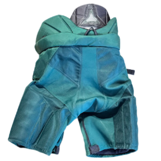 Bauer Nexus - Pantalon de hockey NCAA Pro Stock d'occasion (vert)